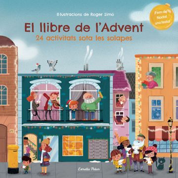 portada El Llibre de l Advent. 24 Activitats Sota les Solapes (en Catalá)