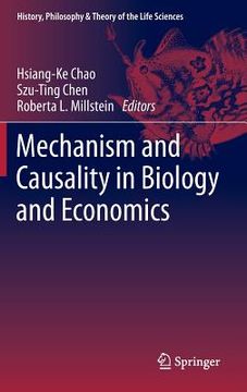 portada mechanism and causality in biology and economics (en Inglés)
