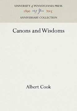 portada Canons and Wisdoms