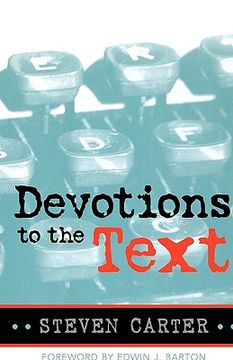 portada devotions to the text (in English)