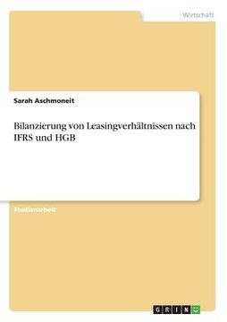 portada Bilanzierung von Leasingverhältnissen Nach Ifrs und hgb (en Alemán)