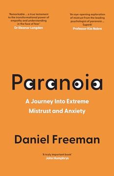 portada Paranoia: A Journey Into Extreme Mistrust and Anxiety (en Inglés)
