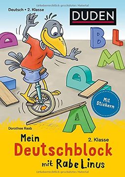 portada Mein Deutschblock mit Rabe Linus - 2. Klasse (en Alemán)