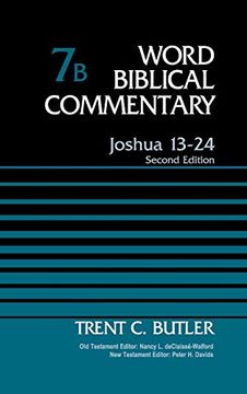 portada Joshua 13-24, Volume 7b: Second Edition (Word Biblical Commentary) (en Inglés)