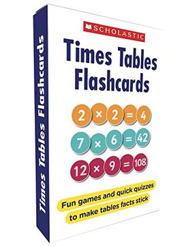 portada Times Tables Flashcards for Children Ages 5-11. Covering all Tables Facts From x2 to x 12. Includes Helpful Guidance for Parents. (National Curriculum Times Tables) (en Inglés)