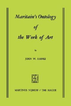 portada maritain s ontology of the work of art (en Inglés)