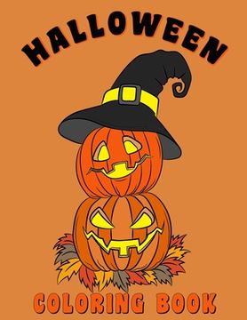 portada Halloween Coloring Book: Fun and Spooky Coloring Pages (en Inglés)