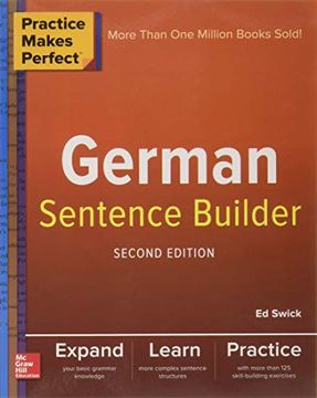 portada Practice Makes Perfect German Sentence Builder 