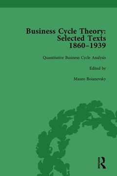 portada Business Cycle Theory, Part II Volume 8: Selected Texts, 1860-1939 (en Inglés)