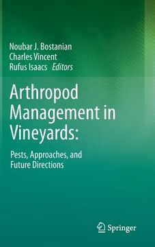 portada arthropod management in vineyards: (en Inglés)