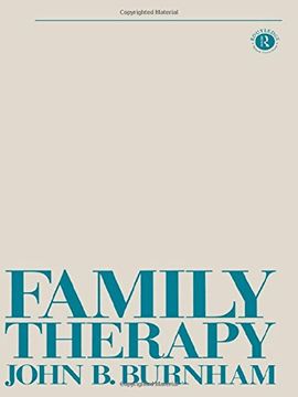 portada Family Therapy: First Steps Towards a Systemic Approach (Tavistock Library of Social Work Practice) (en Inglés)