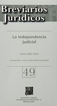portada independencia judicial, la