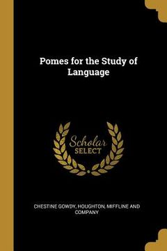portada Pomes for the Study of Language (en Inglés)