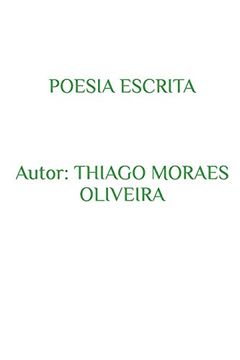 portada Poesia Escrita (in Portuguese)