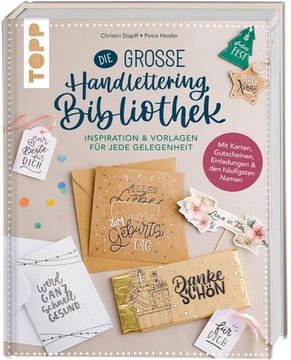 portada Die Große Handlettering-Bibliothek - Inspiration & Vorlagen für Jede Gelegenheit (en Alemán)