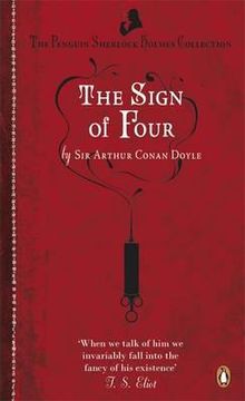 portada the sign of four. arthur conan doyle