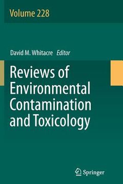 portada Reviews of Environmental Contamination and Toxicology Volume 228