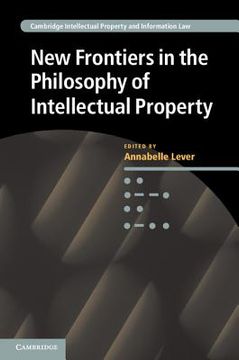 portada new frontiers in the philosophy of intellectual property