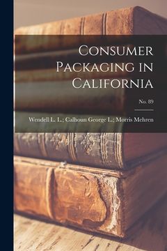 portada Consumer Packaging in California; No. 89