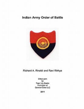 portada indian army order of battle (in English)