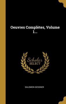 portada Oeuvres Complètes, Volume 1... (in French)