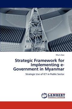 portada strategic framework for implementing e-government in myanmar (in English)