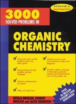 portada 3000 Solved Problems in Organic Chemistry (Schaum's Solved Problems) (Schaum's Solved Problems Series) (en Inglés)