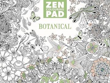 portada Zen Colouring pad - Botanical (in English)