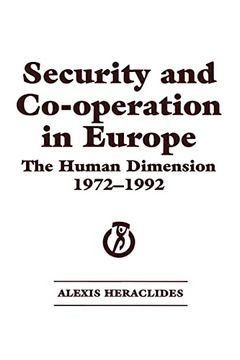 portada Security and Co-Operation in Europe: The Human Dimension 1972-1992 (en Inglés)