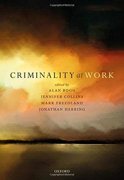 portada Criminality at Work (en Inglés)
