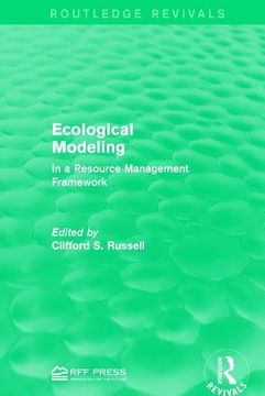 portada Ecological Modeling: In a Resource Management Framework (en Inglés)