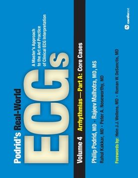 portada Podrid's Real-World ECGs: Volume 4A, Arrhythmias [Core Cases] (en Inglés)