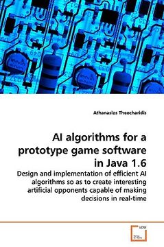 portada ai algorithms for a prototype game software in java 1.6 (en Inglés)