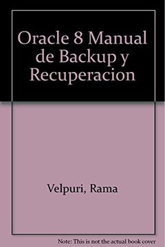 portada Oracle 8 Manual de Backup y Recuperacion