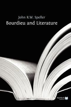 portada bourdieu and literature (en Inglés)