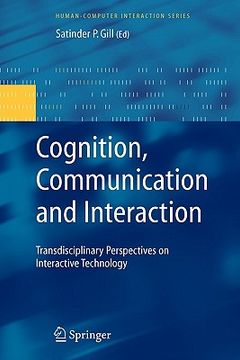 portada cognition, communication and interaction: transdisciplinary perspectives on interactive technology (in English)