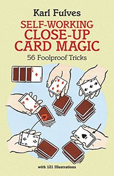 portada Self-Working Close-Up Card Magic: 56 Foolproof Tricks: 53 Foolproof Tricks (Dover Magic Books) (en Inglés)