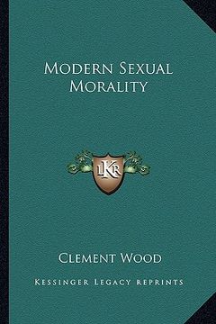 portada modern sexual morality (en Inglés)