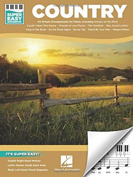 portada Country - Super Easy Songbook (en Inglés)