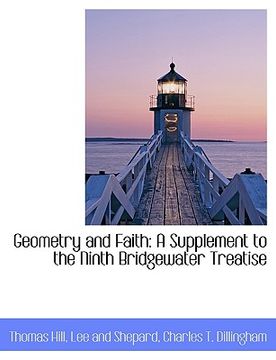 portada geometry and faith: a supplement to the ninth bridgewater treatise