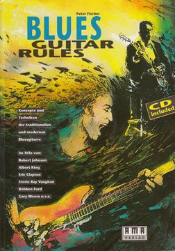 portada Blues Guitar Rules. Konzepte und Techniken der Traditionellen und Modernen Bluesgitarre. Mit cd. 