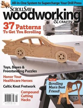 portada Scroll saw Woodworking & Crafts Issue 86 Spring 2022 (Magazine) (en Inglés)