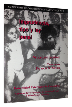 portada Imprudencia, Tipo y ley Penal (in Spanish)
