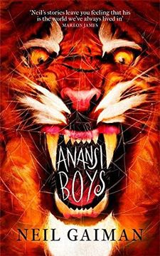 portada Anansi Boys: Neil Gaiman 