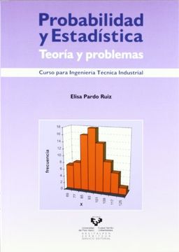 portada Probabilidad y Estadística: Teoría y Problemas (Manuales Universitarios - Unibertsitateko Eskuliburuak) (in Spanish)