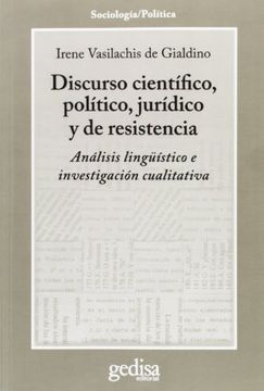 portada Discurso Científico, Político, Jurídico y de Resistencia: Análisis Lingüístico e Investigación Cualitativa