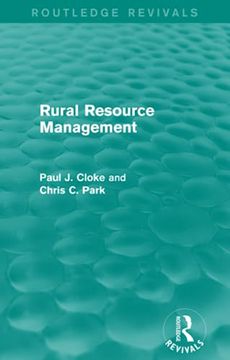 portada Rural Resource Management (Routledge Revivals) (in English)