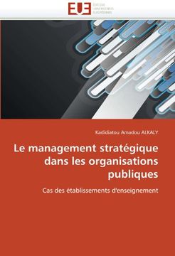 portada Le Management Strategique Dans Les Organisations Publiques