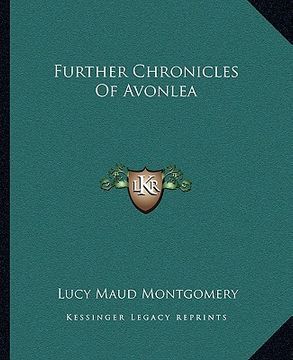 portada further chronicles of avonlea