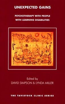 portada unexpected gains: psychotherapy with people with learning disabilities (en Inglés)